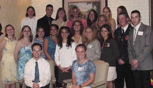 2002-2003 scholarship recipients