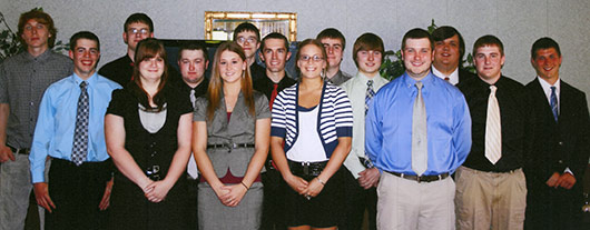 2010-2011 scholarship recipients