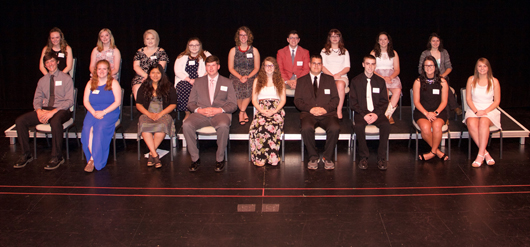 2017-2018 scholarship recipients